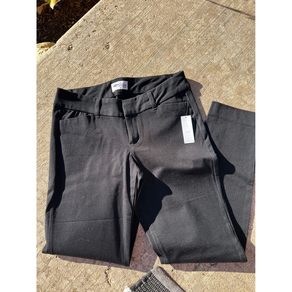 Old‎ Navy Pixie Pants Black Size 2 Regular Standard Women's Cropped Ankle